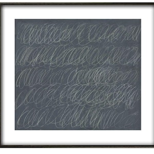 Cy Twombly, &#39;Grey&#39;, Fine art print, Various sizes