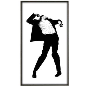 Robert Longo, GIANT SIZE, 'Men in the Cities, No.4', Fine Art Print, Extra groot formaat, 44 x 79 inch