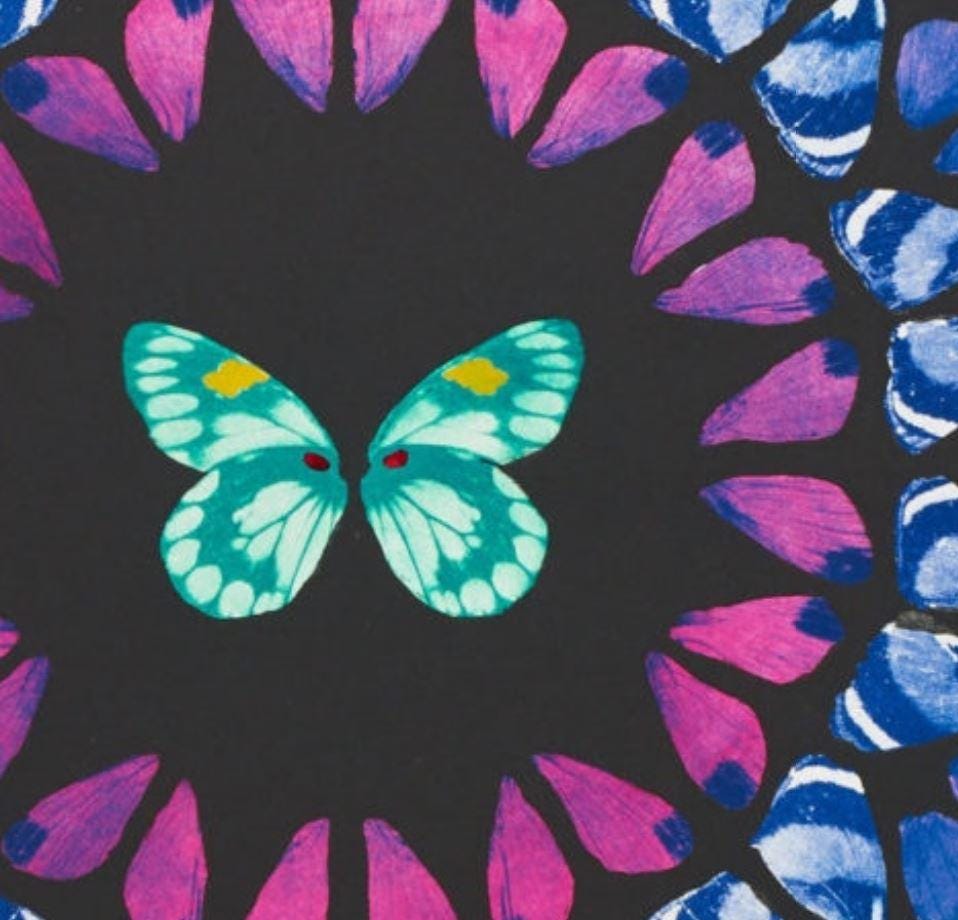 アートポスター ダミアン・ハースト Purple 81RQm7DTlLL._AC_UF350,