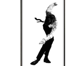 Robert Longo, GIANT SIZE, &#39;Men in the Cties, No.6&#39;, Fine Art Print, Extra Large Size, 44x79 inches