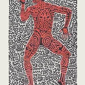 Keith Haring, &#39;Dancing Man&#39;, Fine art print, Various sizes