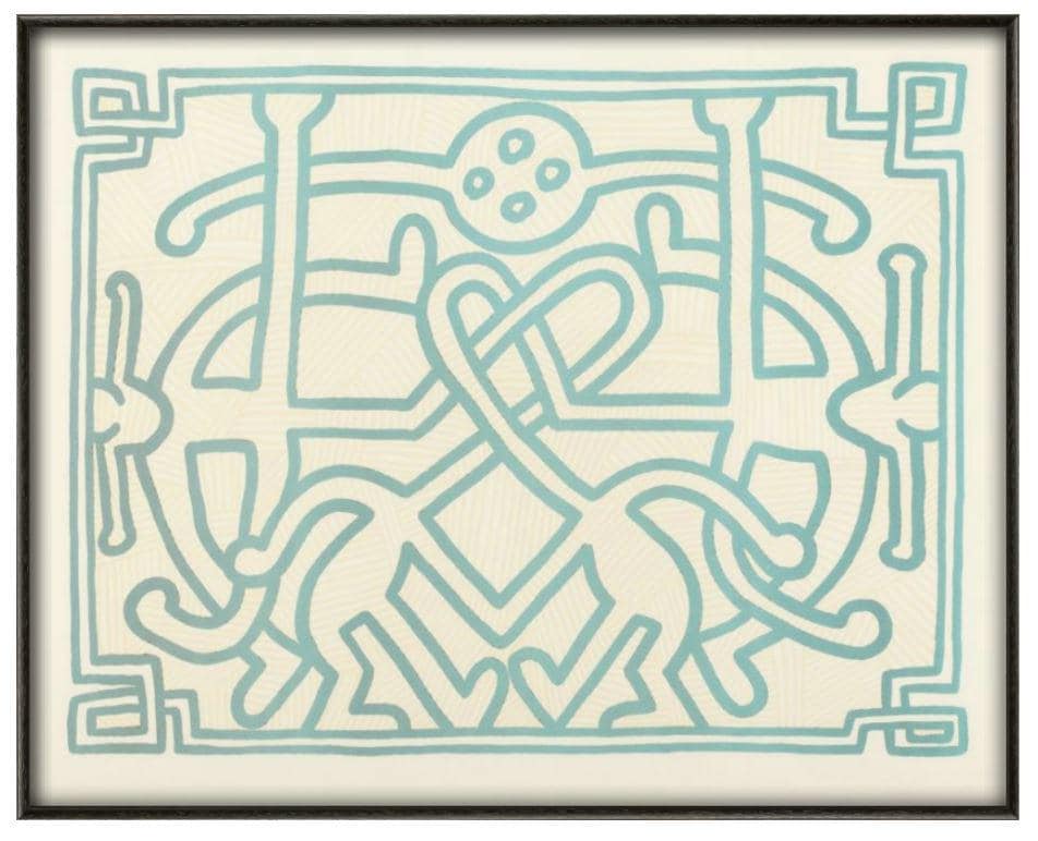 Keith Haring Print Horizontal - Etsy