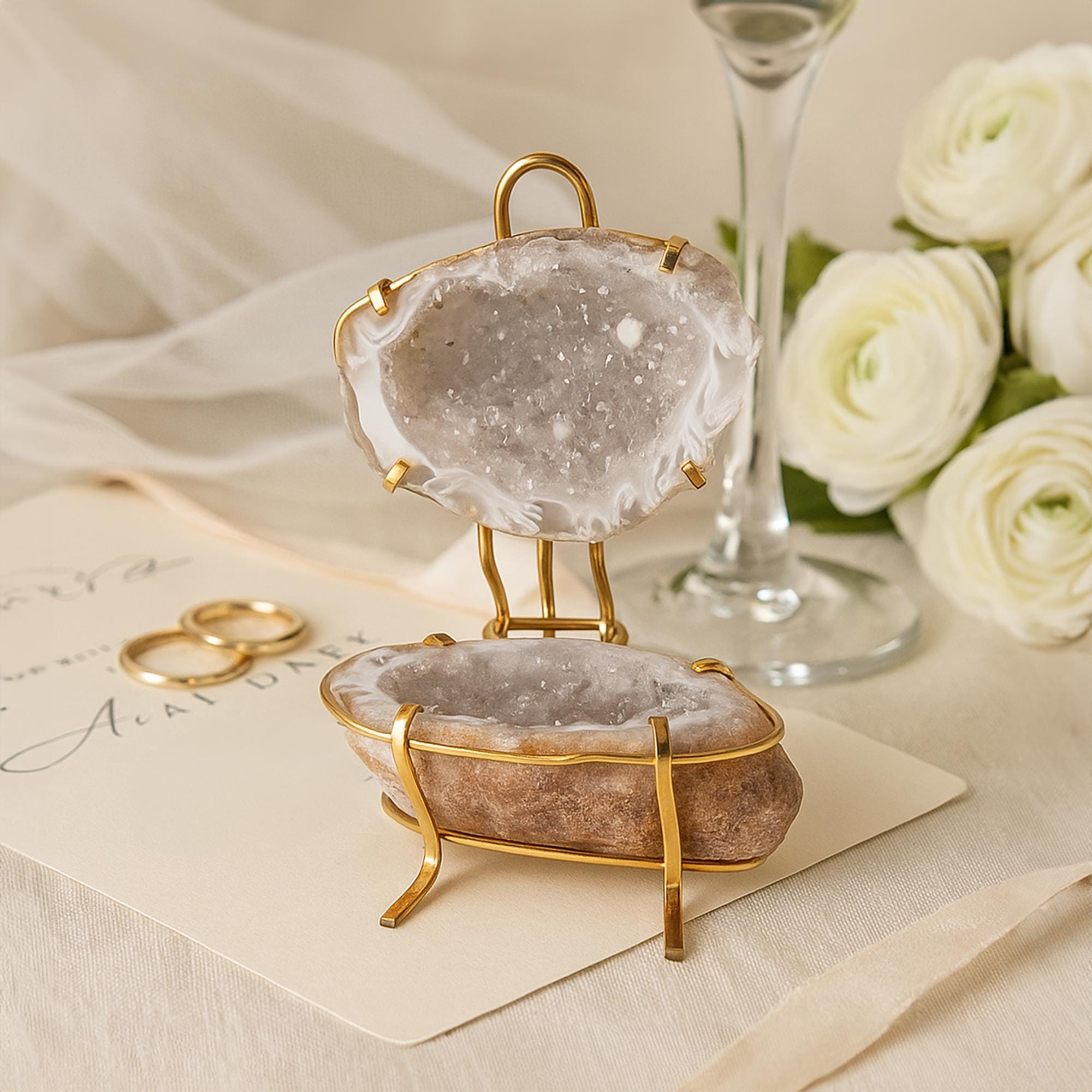 Geode ring box - Etsy 日本