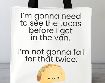 Brilliant x Wild | van tacos  tote bag