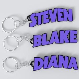 Metal Band Custom Keychain - Free Previews (Message us)