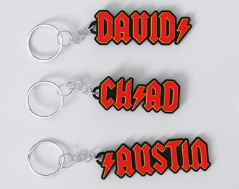 Metal / Rock Band Custom Schlüsselbund - Kostenlose Vorschau (Nachricht an uns)