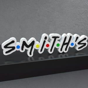 Custom TV Show Desk/Wall Sign - Free Previews (Message us)