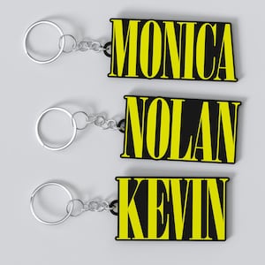 Grunge Band Custom Keychain - Free Previews (Message us)