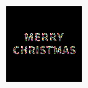 Glückwunschkarte, Weihnachten, Karte, Merry Christmas, Buon Natale