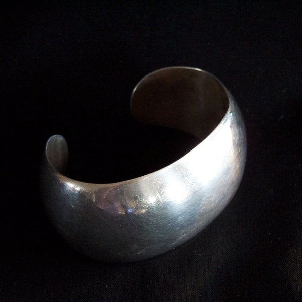 Sterling Silver Cuff Bracelet   Signed Yellowhorse  PRICE REDUCED