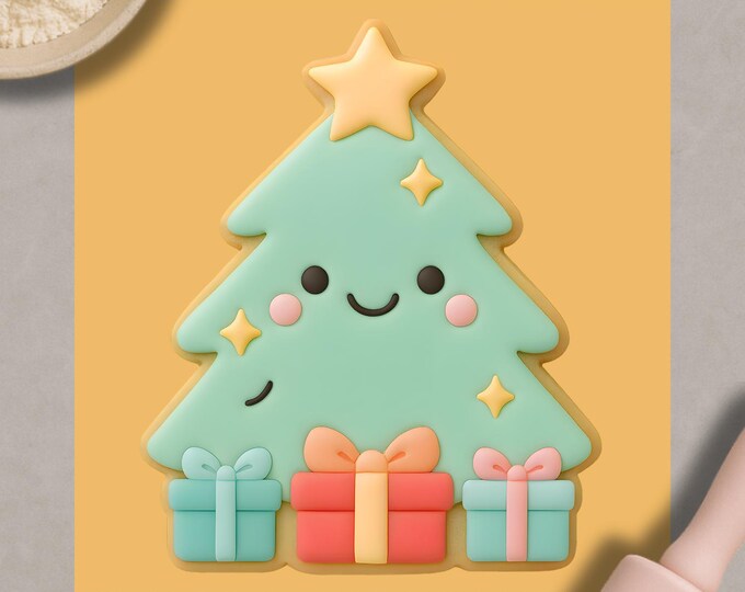 Christmas Tree Cookie Cutter – Holiday Baking Mold