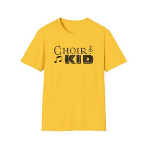 Choir Kid Softstyle T-Shirt, Choir Fan Tee, Music Lover Shirt, Choir Uniform Top, Choir Apparel