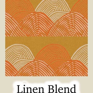 Ruby Star Society Linen Blend Floradora in Cactus 1/2 Yard by Alexia Abegg for Moda Fabrics
