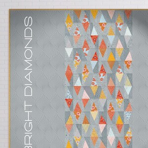 Zen Chic Quilt Pattern Bright Diamonds
