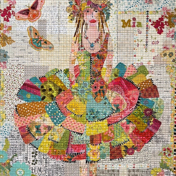 Collage Quilt Patterns - Etsy