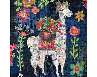 Collage Pattern Indie by Laura Heiney