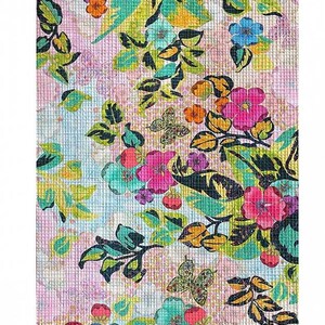 Collage Quilt Pattern In Bloom by Laura Heine