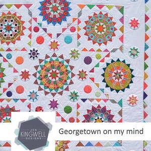 Jen Kingwell Designs Georgetown on My Mind Quilt Pattern