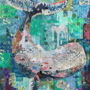 Collage Quilt Pattern Tyde  by Laura Heine