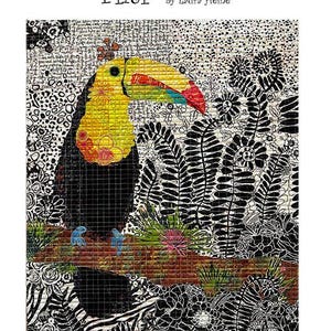 Collage Quilt Pattern Tiki by Laura Heine