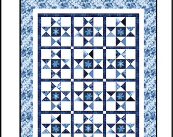 Quilt Pattern Fuji Stars by Debbie Maddy