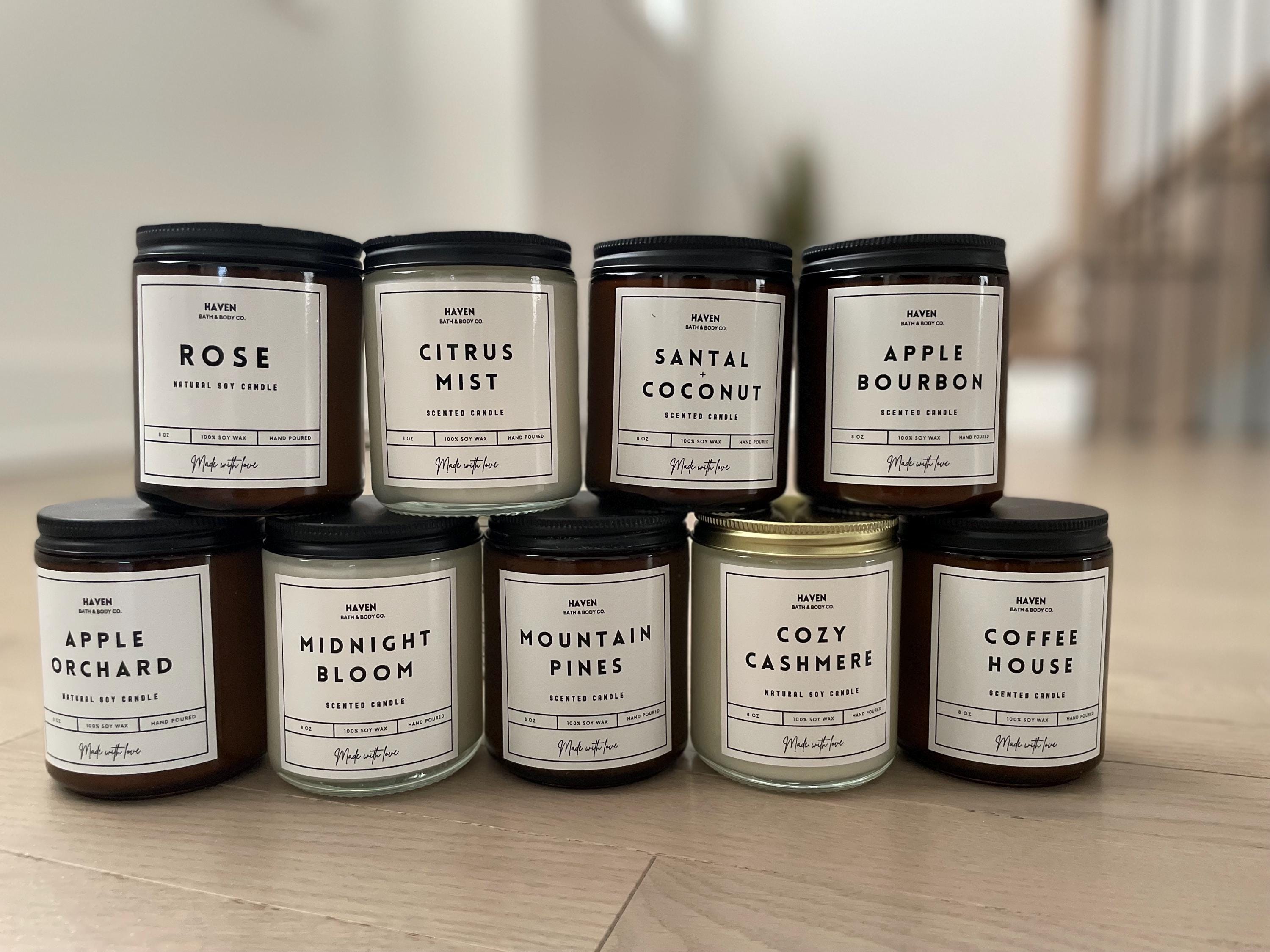 Scented Candle 7 oz.| Natural Soy Wax | Self Care | Free Delivery