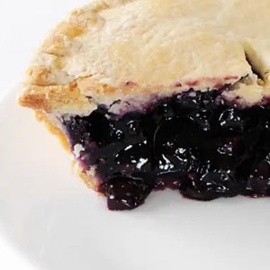 Receita de torta de mirtilo Torta de frutas vermelhas para assar no verão Instruções fáceis Download instantâneo Sobremesa assada para congelar Jantar em família Brunch