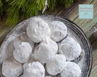 Mexican Wedding Balls Recipe Cookie Instructions PDF Moist Almond Biscuit Dessert