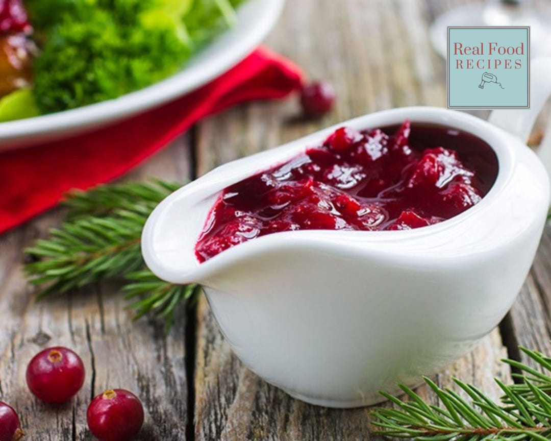 Thanksgiving Condiments Christmas Cranberry Sauce Recipe Digital Download for Fall Season Berry ...