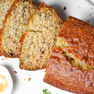 Bananenyoghurttaart Recept Dessert Makkelijk te maken Bananenbrood Instructie Digitaal recept Instant Download Verjaardagsfeestje Cake Smash Cake Afters