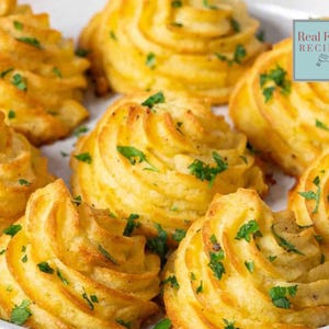 Cheddar Potato Swirls Recipe Creamy Fancy Cheese Potatoes Easy Family Dinner Golden Vegetarian Side Dish Digital PDF Recipes Ready Download