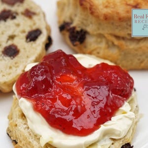 BEST Cakey Raisin Scones Recipe Sweet Moist Raisins Brunch Scone Biscuit Digital Download Recipe for Baked Goods Afternoon Cream Tea Cakes