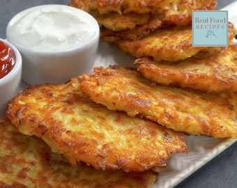 Hash Brown Potatoes from Scratch Recipe Spiced Breakfast Potato Variation Pan Fried Vegetable Traditional Breakfast Digital Download Savoury