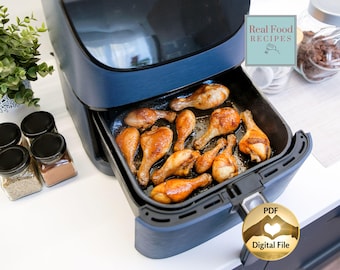 High Protein Thai Basil Duck Recipe, Keto Carnivore, Air-Fryer Oven Friendly, PDF (Digital Download)
