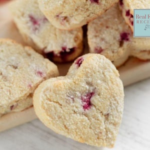 Sweetheart Currant Scones Recipe Perfect Sweet Biscuits PDF Download Valentine Scone Breakfast Treat for Afternoon Tea English Cream Tea