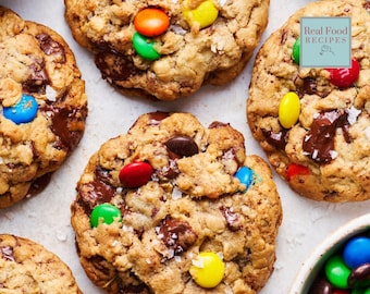 Monster Cookie Recipe Cheerful Freezer-Friendly Comfort Baking PDF Digital Download