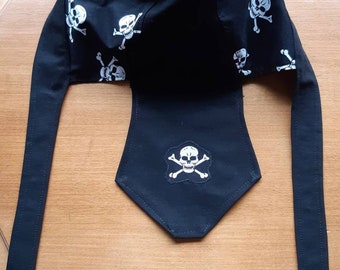 EXCLUSIVE! Durag Sewing Pattern - Scrub Cap, Biker Bandana, Chemo Hat (PDF Pattern)