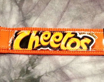 Carabiner KeyChain from Recycled Cheetos Crunchy Bags