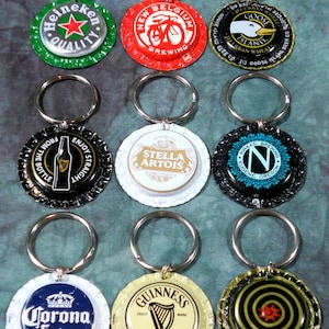 What Dog Doesn&#39;t Need a Little Bling? Recycled Bottle Cap Bling Charms (Sold Separately) Guinness, Stella, Ninkasi, Magic Hat, Corona Bling