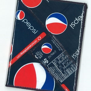 Passport Cover from Recycled Pepsi Bottle Wrappers