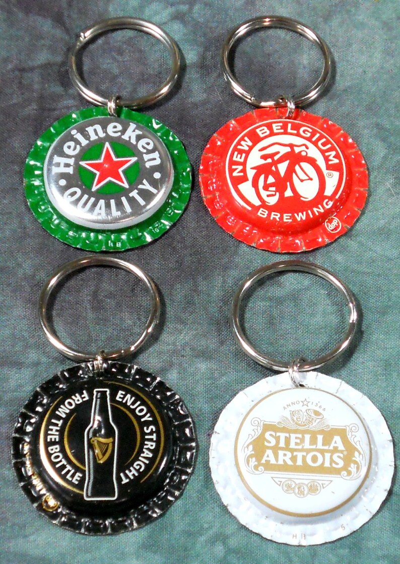 What Dog Doesn't Need a Little Bling? Recycled Bottle Cap Bling Charms (Sold Separately) Guinness, Stella, Ninkasi, Magic Hat, Corona Bling image 4