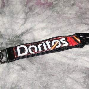 Carabiner KeyChain from Recycled Doritos Nacho Cheese Chip Bags