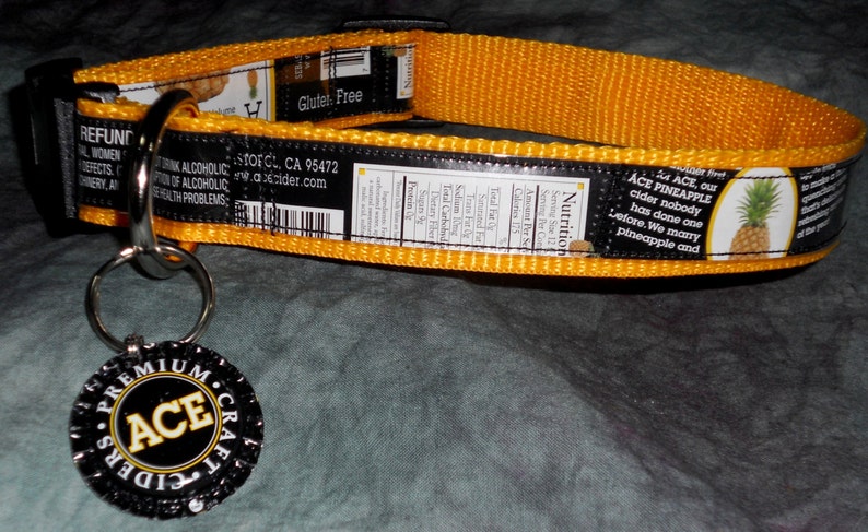 What Dog Doesn't Need a Little Bling? Recycled Bottle Cap Bling Charms (Sold Separately) Guinness, Stella, Ninkasi, Magic Hat, Corona Bling image 3