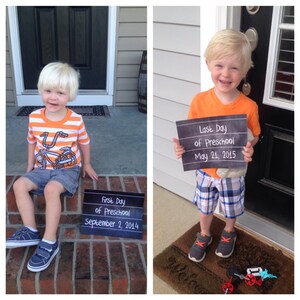 First Day of School Sign - Any Grade | Last Day of School Sign | School Chalkboard Sign | Digital File