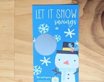 Winter Savings Scratch Off Cards | Customer Appreciation (Printed)