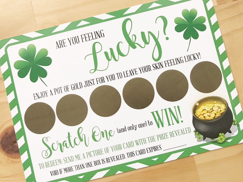 saint patricks day scratch activities