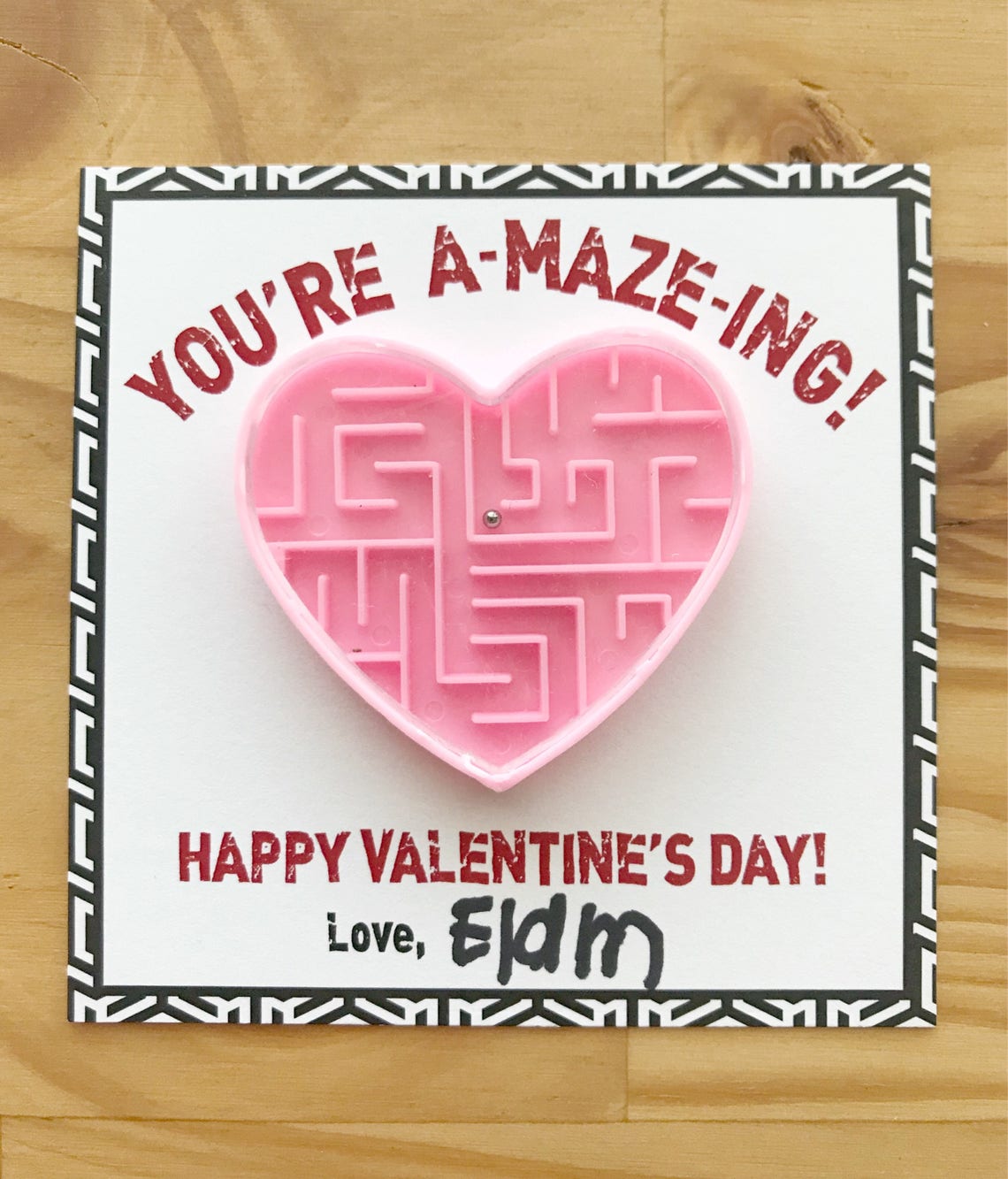 you-re-amazing-valentine-kids-maze-valentine-cards-etsy