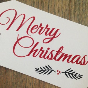 Gift Tags / Christmas Tags / Holiday Tags / Christmas Gift Tags / Merry Christmas Tag image 2