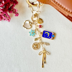 Benutzerdefinierte Taschenanhänger, machen Sie Ihren eigenen Charme Schlüsselanhänger, Gold Taschenanhänger, Auto Schlüsselanhänger, Brieftasche Zubehör, Geldbörse Kettenanhänger, Geburtstagsgeschenk für sie