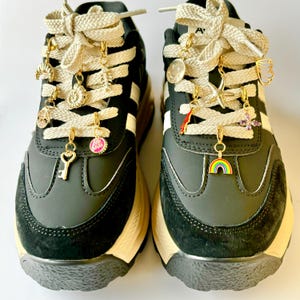 Shoelace Charms, Custom Shoe Charms, Gold Charm, Gems Shoe Accessories For Sneaker Charms, Make Your Own Shoe Jewelry, Birthday Gift For Her